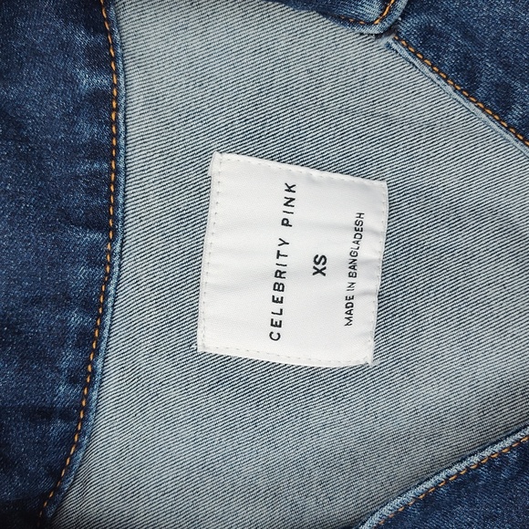 Celebrity Pink Women's XS Blue Denim Dress - Picture 3 of 10
